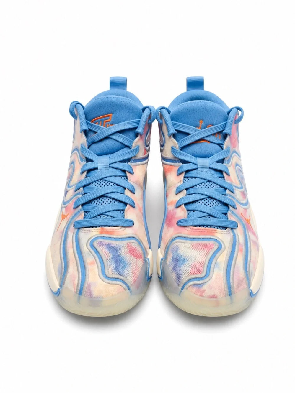 Jordan Tatum 3 Tie Dye Swirl Blue Size 8